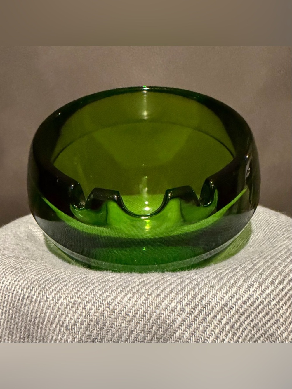 Rare, Vintage (1960’s) Viking Glass Orb Ashtray
